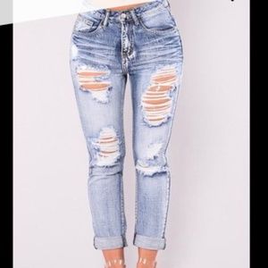 Fashion Nova Boyfriend Jean